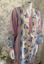 9B-M BASICS by MARIA.B ORIGINAL | 3 piece stitched Lawn suit
