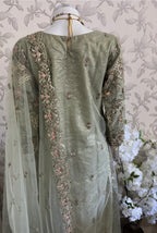PEARLS | Luxury Hand Embellished Pakistani 3 piece sharara Suit