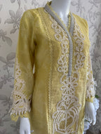 MARIA B LUXE LAWN 4A original- 3 piece stitched suit