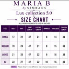 MARIA B by SIMRANS…. LUX COLLECTION 5.0