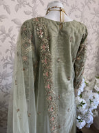 PEARLS | Luxury Hand Embellished Pakistani 3 piece sharara Suit