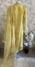 MARIA B LUXE LAWN 4A original- 3 piece stitched suit
