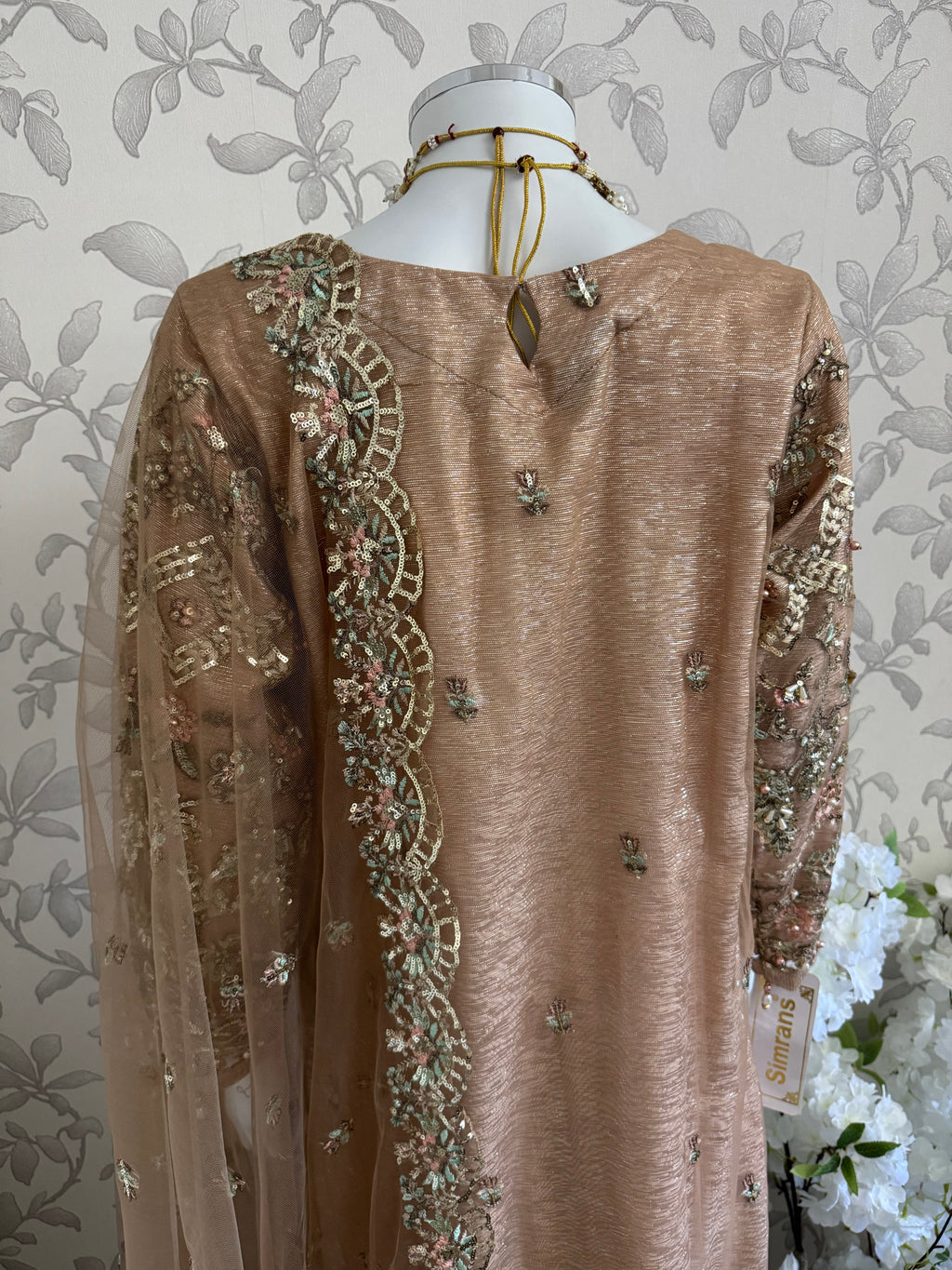 PEARLS | Luxury Hand Embellished Pakistani 3 piece Suit