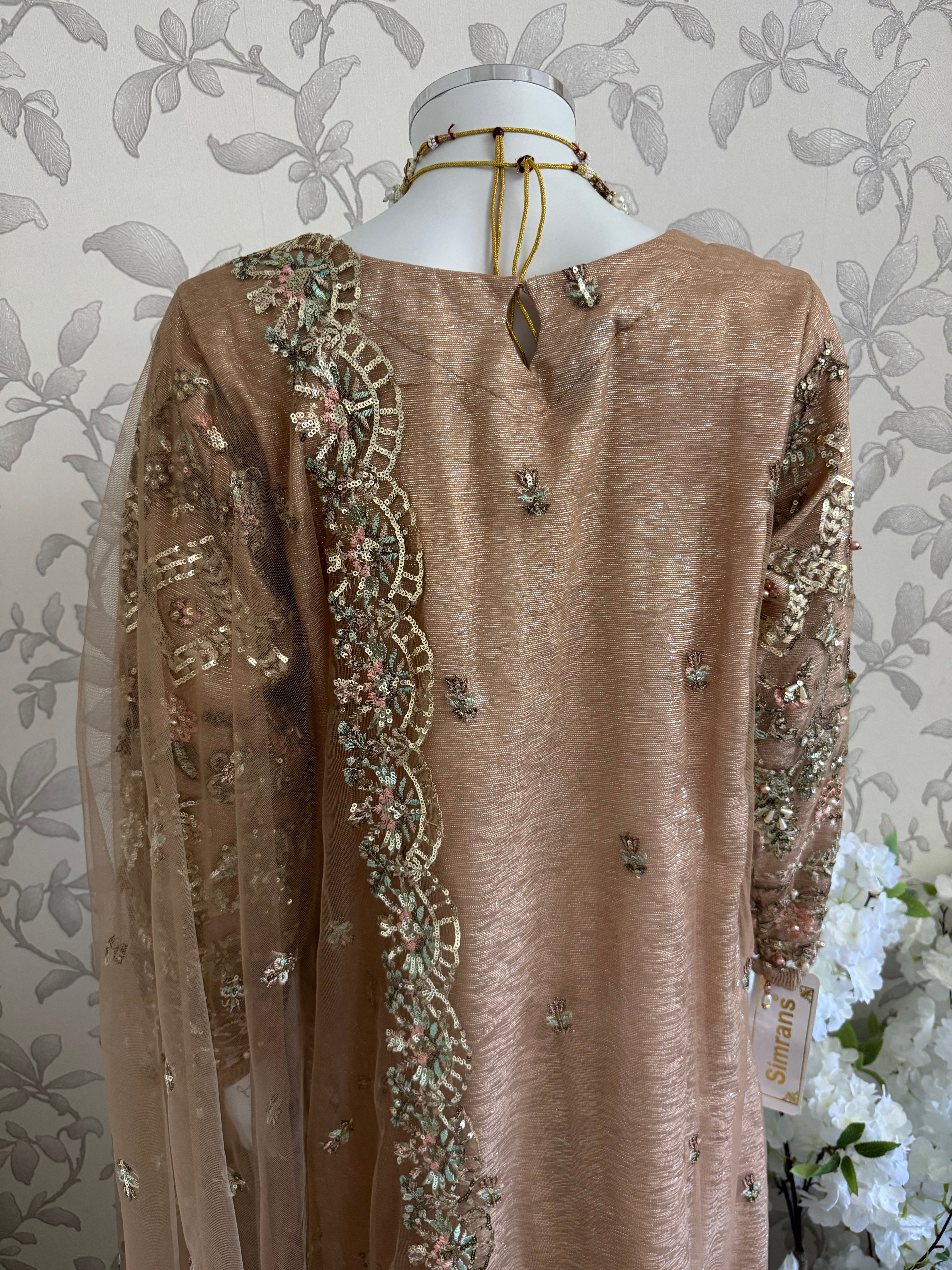 PEARLS | Luxury Hand Embellished Pakistani 3 piece Suit