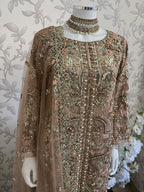 PEARLS | Luxury Hand Embellished Pakistani 3 piece Suit