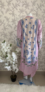 9B-M BASICS by MARIA.B ORIGINAL | 3 piece stitched Lawn suit