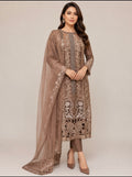 MARIA.B inspired | 3 piece fully Embroidered Lawn stitched Suit