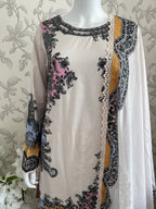 4B-M BASICS by MARIA.B ORIGINAL | 3 piece stitched Lawn suit