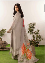 ELYSIA | 3 piece Embroidered Chiffon Suit