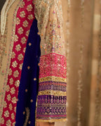 KAARMA | 3 piece Luxury Embroidered chiffon Pakistani Wedding Dress