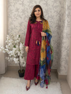 COCO by ZSH | 3 piece Printed Lawn Suit (original)