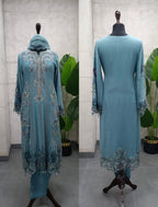 MARIA.B inspired | 3 piece Luxury Embroidered Chiffon collection