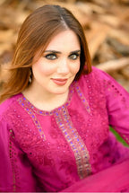 MARIA.B inspired | 3 piece fully Embroidered Lawn stitched Suit