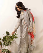 ELYSIA | 3 piece Embroidered Chiffon Suit