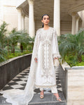 D1 MARIA.B inspired | 3 piece Embroidered cotton Lawn stitched suit