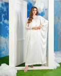 Snow Pearl Luxury  2 piece Kaftan Dress