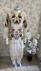 Maria B Luxury Lawn 10A original- 3 piece stitched suit