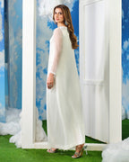 Snow Pearl Luxury  2 piece Kaftan Dress