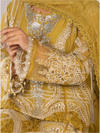 SONIYA | 3 piece heavy Embroidered Chiffon Suit