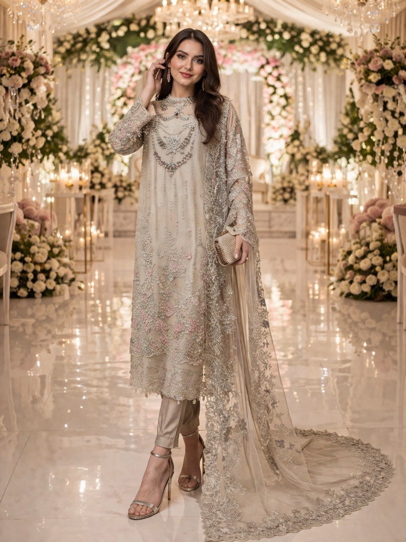 Luxury Embroidered Chiffon Collection