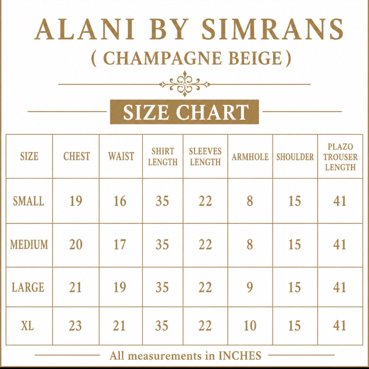 ALANI Champagne Beige | 3 piece Embroidered chiffon Peplum Suit