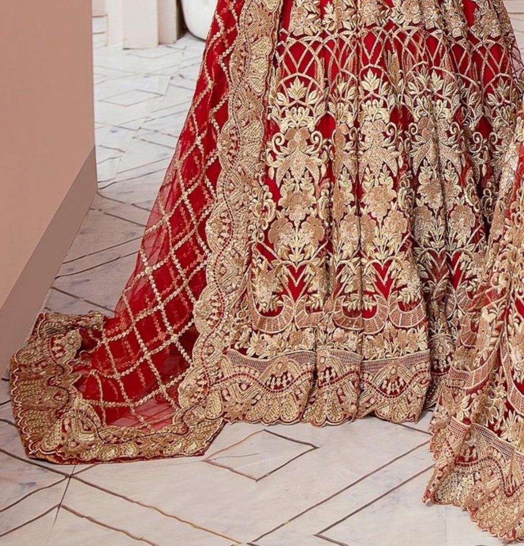 IMROZIA | 3 piece Bridal Lehenga Choli Wedding Dress