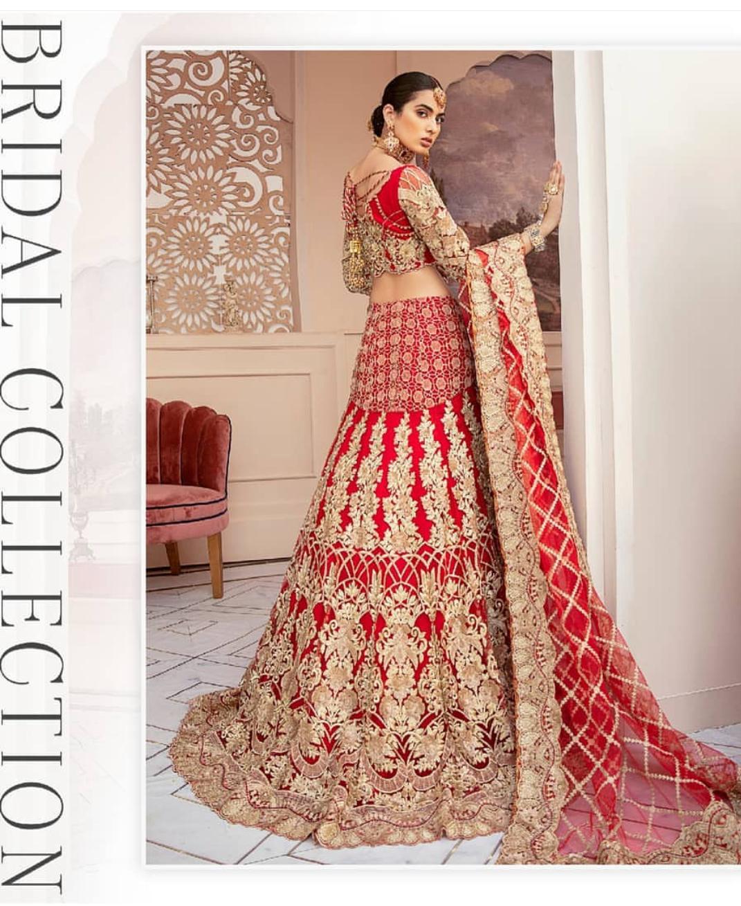 IMROZIA | 3 piece Bridal Lehenga Choli Wedding Dress
