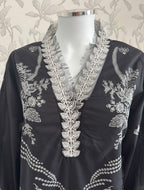 3A-M BASICS by MARIA.B ORIGINAL | 3 piece stitched Lawn suit