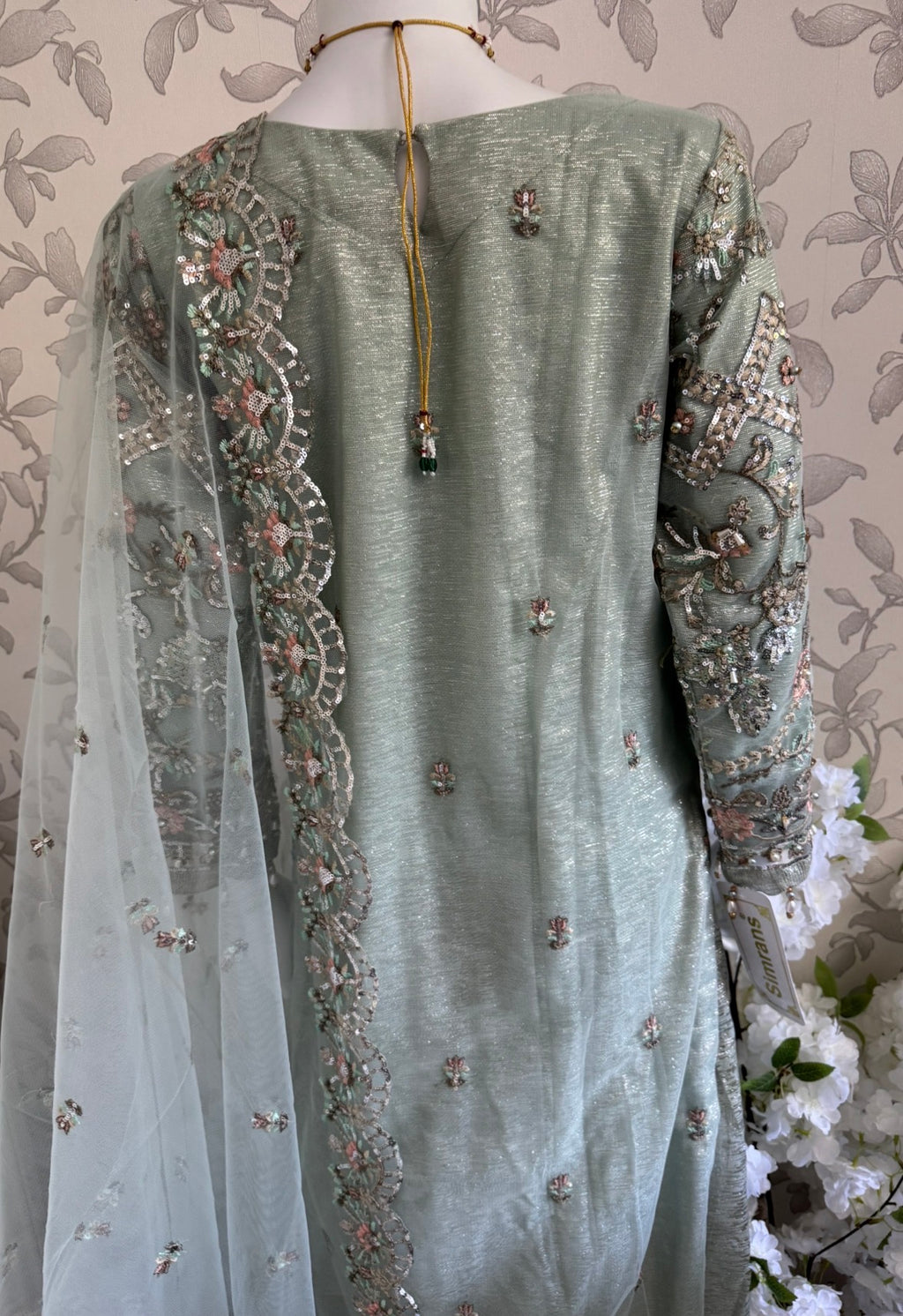 PEARLS | Luxury Hand-Embellished Pakistani 3 pcs Suit