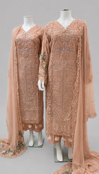 MARIA.B inspired | 3 piece Embroidered Luxury chiffon collection