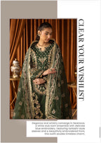 SANGEET | 3 piece heavy Embroidered soft organza Suit