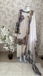 4B-M BASICS by MARIA.B ORIGINAL | 3 piece stitched Lawn suit