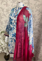 COCO by ZSH | 3 piece Printed Lawn Suit (original )