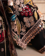 MAHNAZ | 4 piece Heavy Embroidered chiffon wedding suit