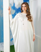Snow Pearl Luxury  2 piece Kaftan Dress