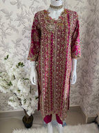 SAFINA | 3 pieces heavy Embroidered silk wedding Suit
