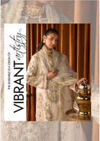 SANGEET | 3 piece heavy Embroidered soft organza Suit