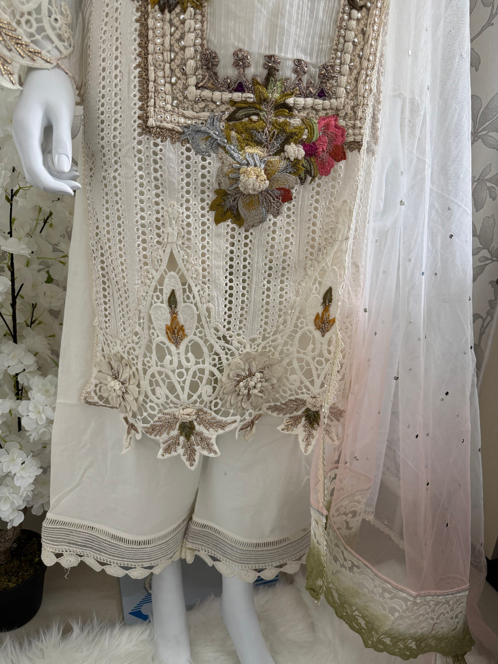 UJALA | 3 piece Embroidered Pakistani Suit