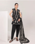 3A-M BASICS by MARIA.B ORIGINAL | 3 piece stitched Lawn suit