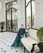 D6 MARIA.B inspired | 3 piece Embroidered stitched suit