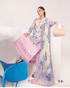 9B-M BASICS by MARIA.B ORIGINAL | 3 piece stitched Lawn suit