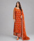 GOLDFISH | 3 piece Heavy Embroidered Raw Silk wedding suit