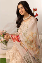 ELYSIA | 3 piece Embroidered Chiffon Suit