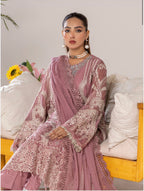 SONIYA | 3 piece heavy Embroidered Chiffon Suit