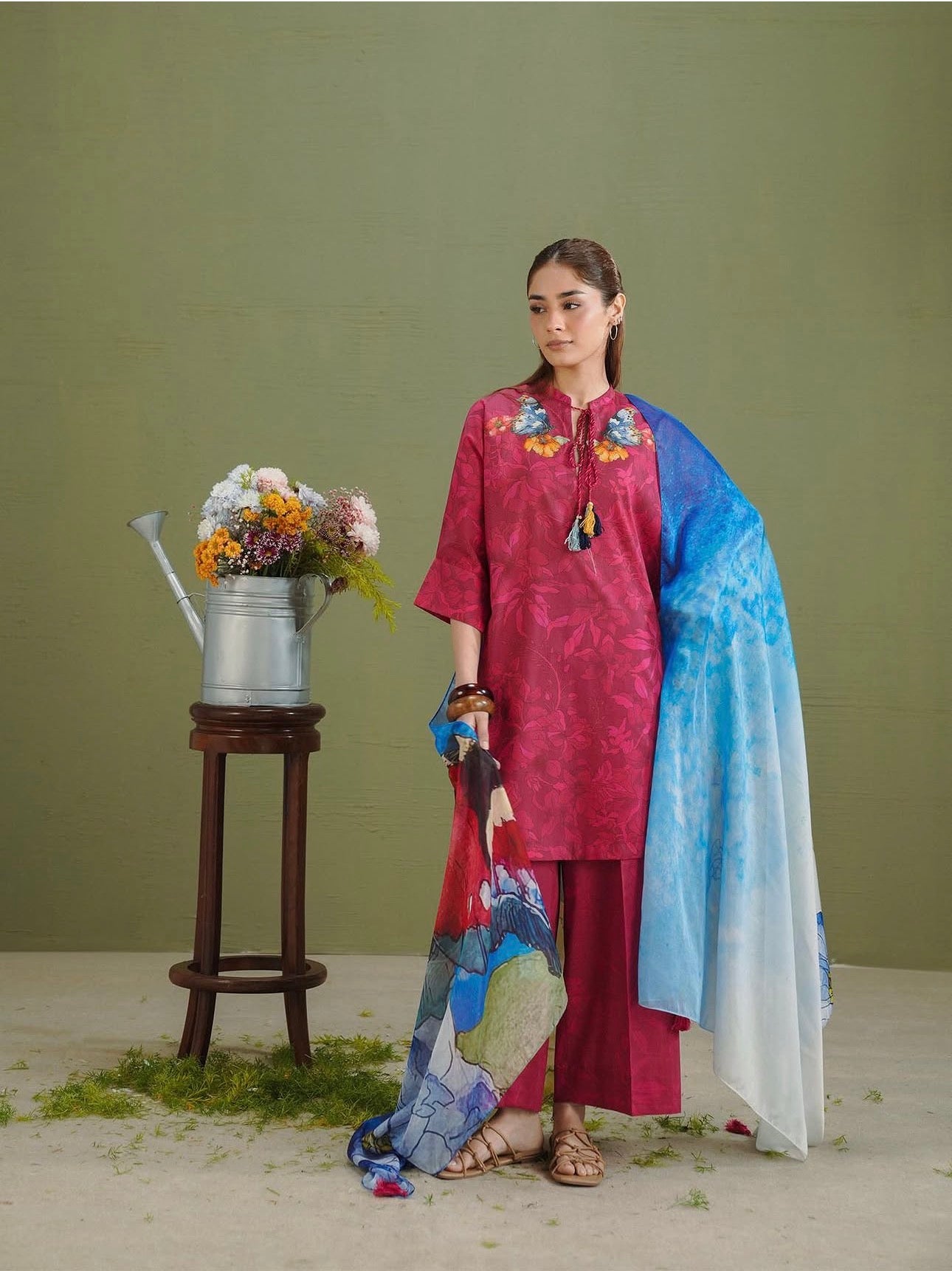 COCO by ZSH | 3 piece Printed Lawn Suit (original)