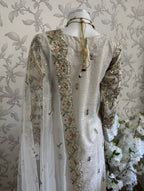 PEARLS | Pearl Champagne Hand Embellished Luxury 3 pcs Suit