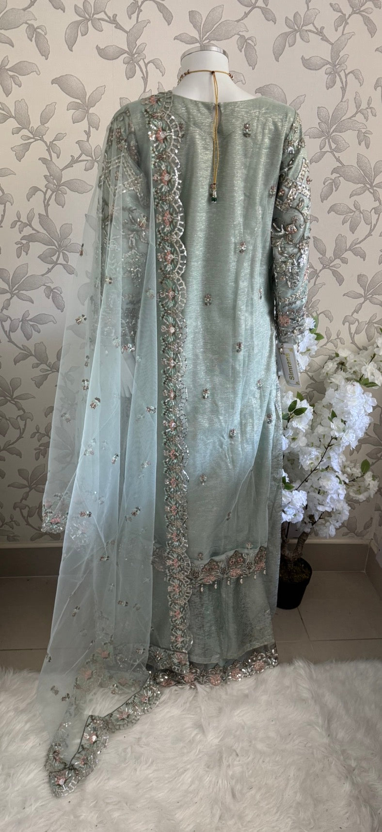 PEARLS | Luxury Hand-Embellished Pakistani 3 pcs Suit
