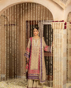 KAARMA | 3 piece Luxury Embroidered chiffon Pakistani Wedding Dress