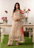 ELYSIA | 3 piece Embroidered Chiffon Suit
