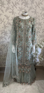 PEARLS | Luxury Hand-Embellished Pakistani 3 pcs Suit
